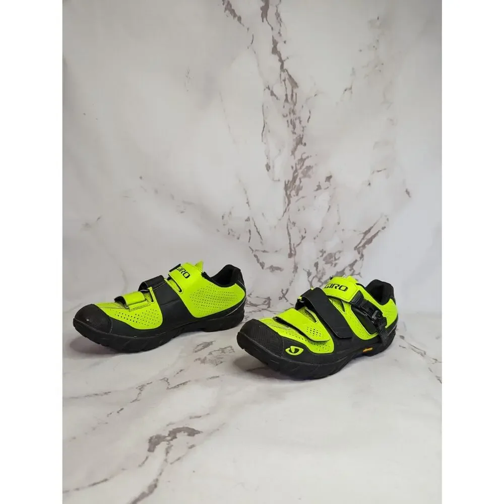 Giro Cycling Shoe Womens 8 EU 39 UK 5.5 Mens 6.5 Yellow 4 Bolt Terraduro